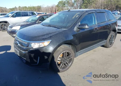 2013 Ford Edge Sel из США, поврежденный, VIN 2FMDK3J94DBB50879